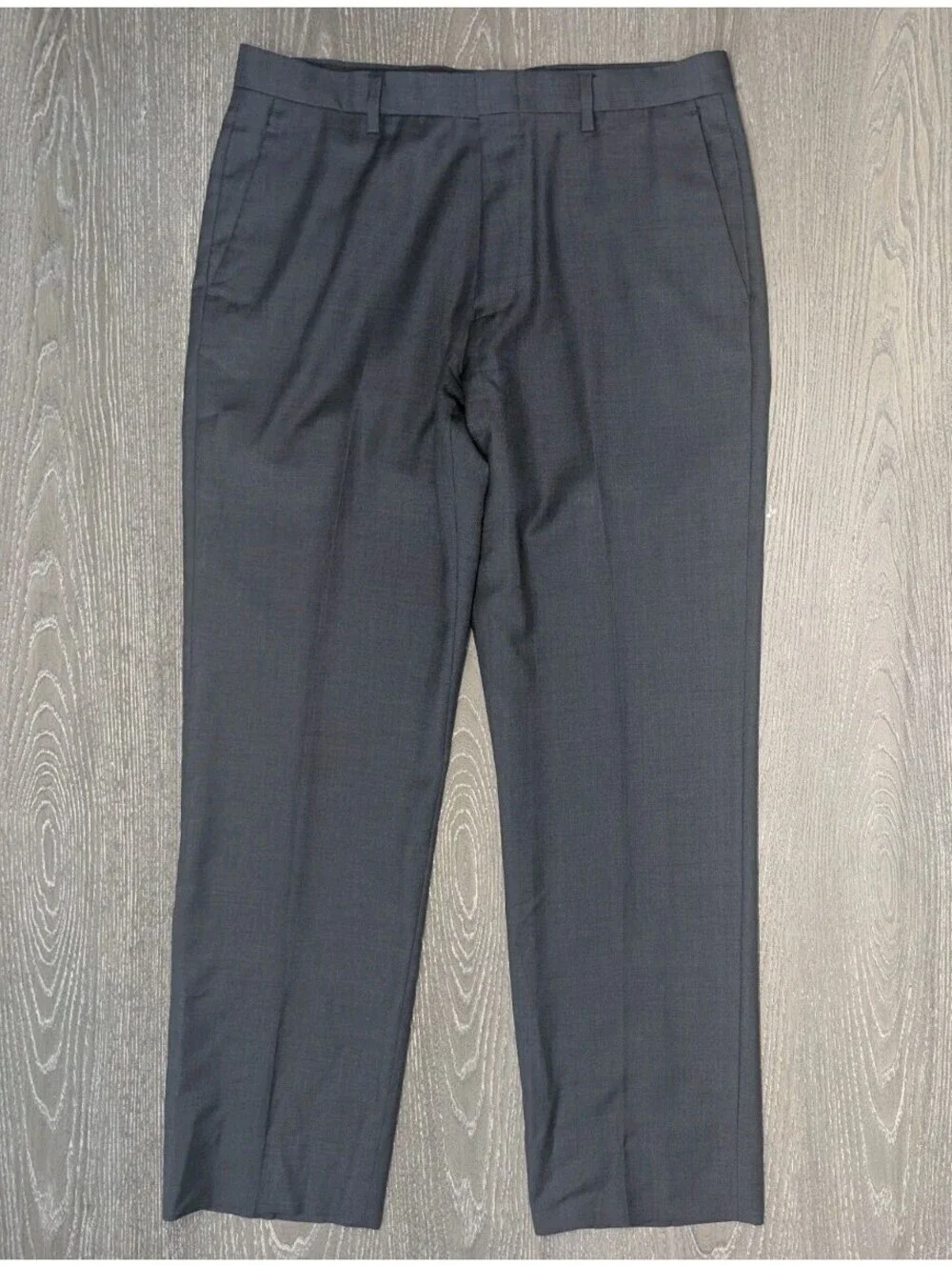 J.Crew Ludlow Slim-fit Suit Pant Italian Wool Blue 32x32 Tollegno 1900 Pristine